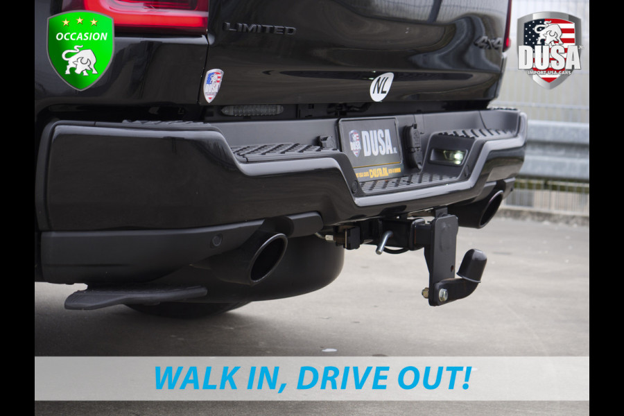 Dodge Ram | 1500 | Limited | 3.0L Twin-Turbo I6 | High Output | Xpell | Tint | Diamond Cover | Red Accent Nieuw Binnen!