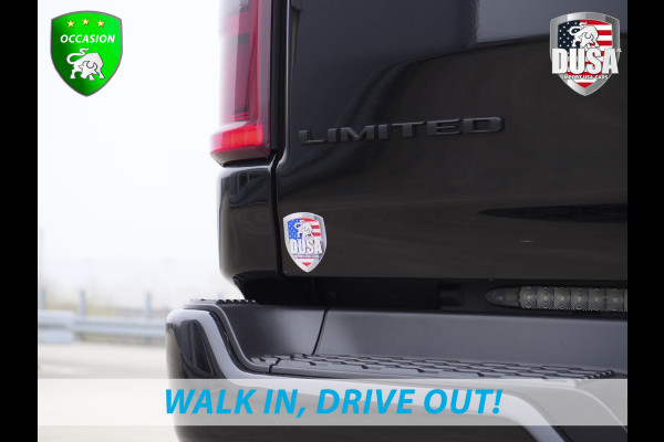 Dodge Ram | 1500 | Limited | 3.0L Twin-Turbo I6 | High Output | Xpell | Tint | Diamond Cover | Red Accent Nieuw Binnen!