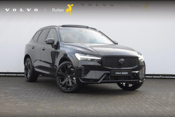 Volvo XC60 T8 455PK Automaat AWD Ultra Black Edition / Luchtvering / stoelmassage - en ventilatie / Adaptieve cruise control / Harman Kardon / BLIS / Panoramadak / Apple carplay / Parkeersensoren met 360 camera / Elektrisch bedienbare achterklep / Elektrisch verstelbare voorstoelen met geheugen / Stoel en stuurwielverwarming / 21” velgen / Getinte ramen vanaf de B-stijl