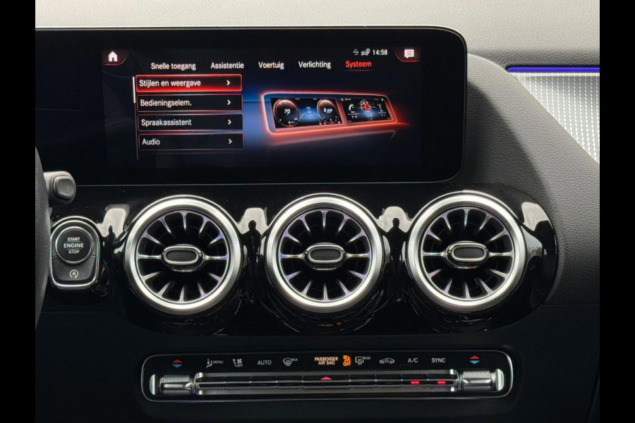 Mercedes-Benz B-Klasse 180 AUTOMAAT Bus Solution Luxury, camera, sfeerverlichting stoelverwarming, 1 e eigenaar, NL auto met nap