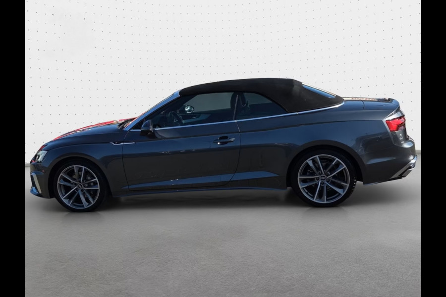 Audi A5 Cabriolet 40 TFSI Quattro S-LINE ** MATRIX, NAPPA LEDER, VIRTUAL, ADAPT. CRUISE, 19-inch LMV ** 1e EIG - 26.000km (!) ** ** INFORMEER OOK NAAR ONZE AANTREKKELIJKE FINANCIAL-LEASE TARIEVEN **