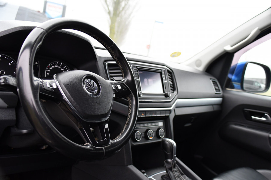 Volkswagen Amarok 3.0 V6 TDI 4Motion DC Highline Camera, Cruise, Carplay, Stoelverwarming, Leder, LED, 4x4, Automaat, 225pk, 3300kg Trekhaak, Uniek!