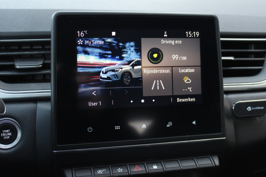 Renault Captur 1.0 TCe 100 Intens / Camera / Navigatie / 17'' / CarPlay / Keyless / DAB / Parkeerhulp V+A / Cruise Control