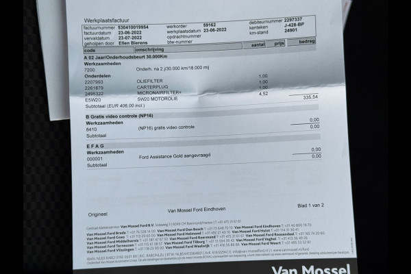 Ford Fiesta 1.0 EcoBoost ST-Line 2020 GRIJS NAVI CLIMA NAP!