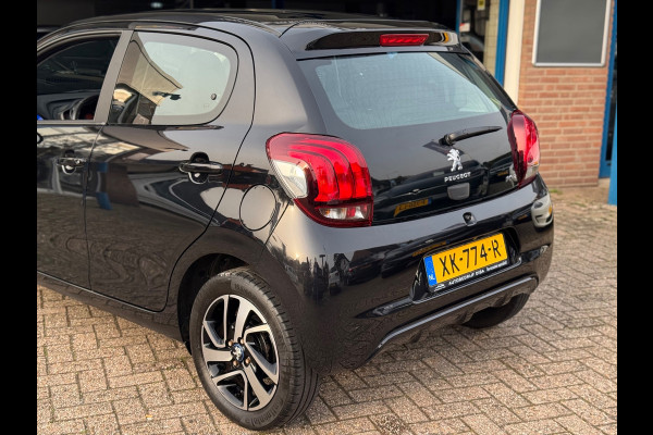 Peugeot 108 1.0 e-VTi Allure 2019 Zwart NAVI CLIMA LM NAP!