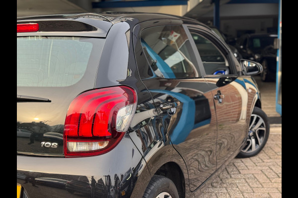 Peugeot 108 1.0 e-VTi Allure 2019 Zwart NAVI CLIMA LM NAP!