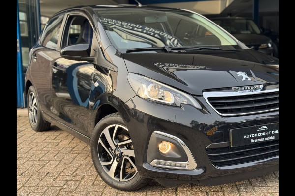 Peugeot 108 1.0 e-VTi Allure 2019 Zwart NAVI CLIMA LM NAP!