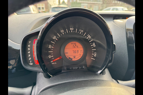 Peugeot 108 1.0 e-VTi Allure 2019 Zwart NAVI CLIMA LM NAP!