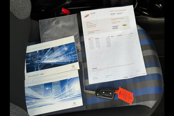 Peugeot 108 1.0 e-VTi Allure 2019 Zwart NAVI CLIMA LM NAP!