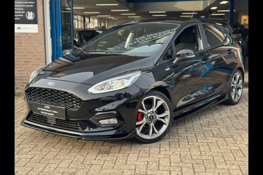 Ford Fiesta 1.0 EcoBoost ST-Line 2019 Zwart NAVI CLIMA NAP!