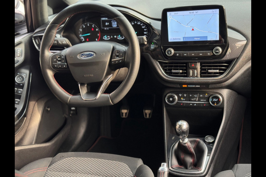 Ford Fiesta 1.0 EcoBoost ST-Line 2019 Zwart NAVI CLIMA NAP!