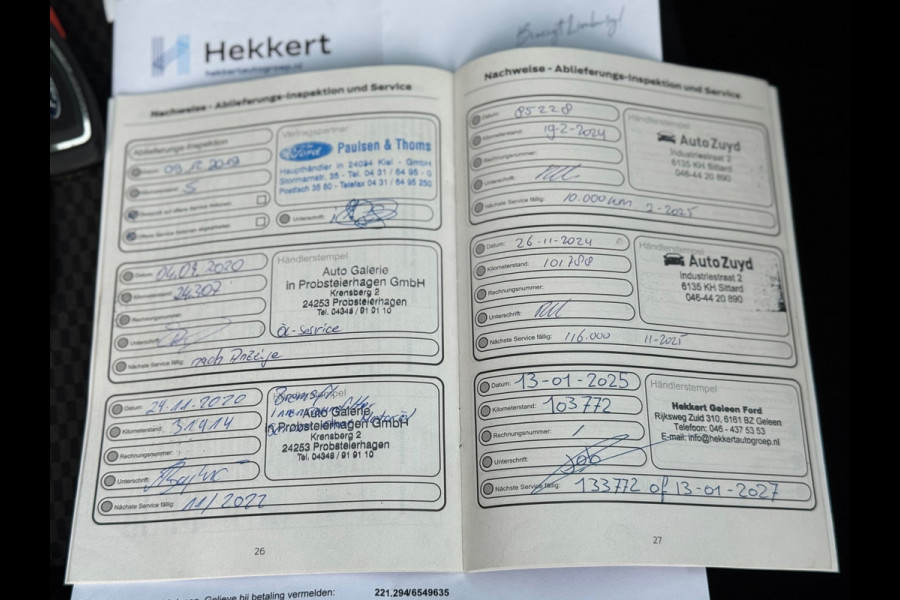 Ford Fiesta 1.0 EcoBoost ST-Line 2019 Zwart NAVI CLIMA NAP!