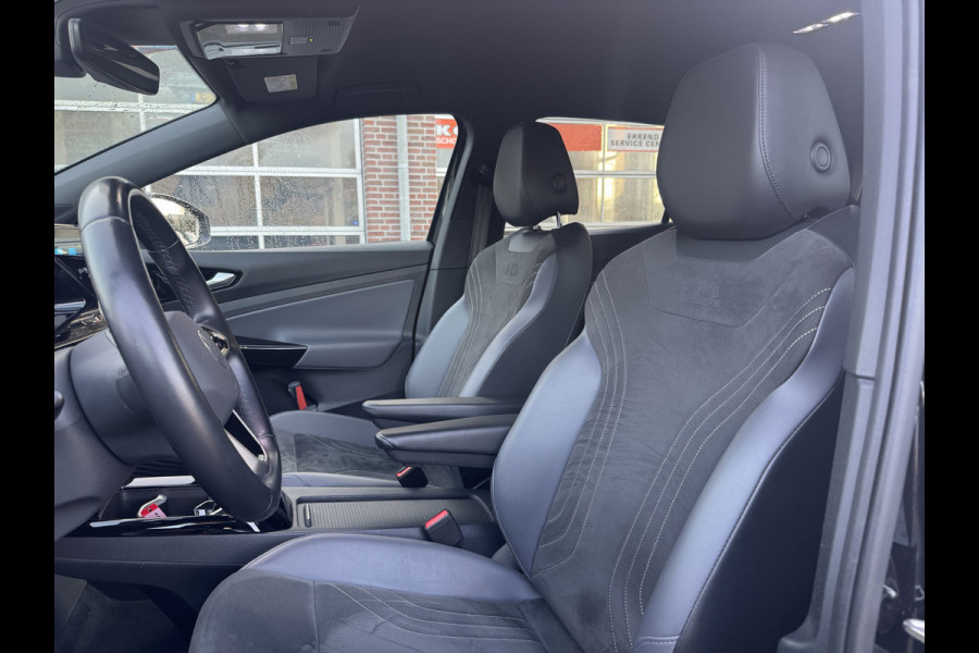Volkswagen ID.4 Pro 77 kWh / SoH 93,3% / Trekhaak / Camera / Sfeerverlichting / CarPlay / 20'' / Keyless / Navigatie / DAB / Stuur+Stoelverwarming / ACC