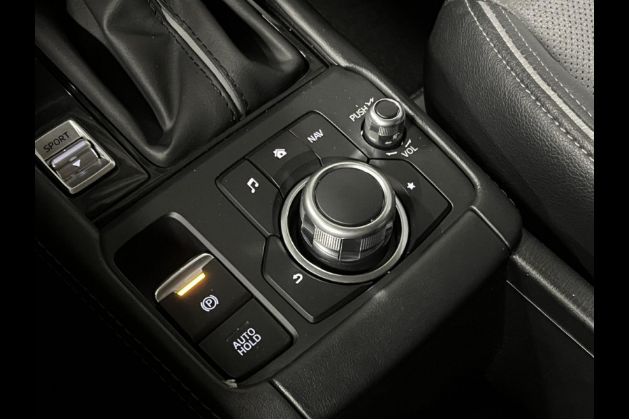 Mazda CX-3 2.0 SkyActiv-G 120 GT-M Trekhaak | Adapt. Cruise | Achteruitrij camera | Stuur-/stoelverwarming | Memory | Carplay | Leder