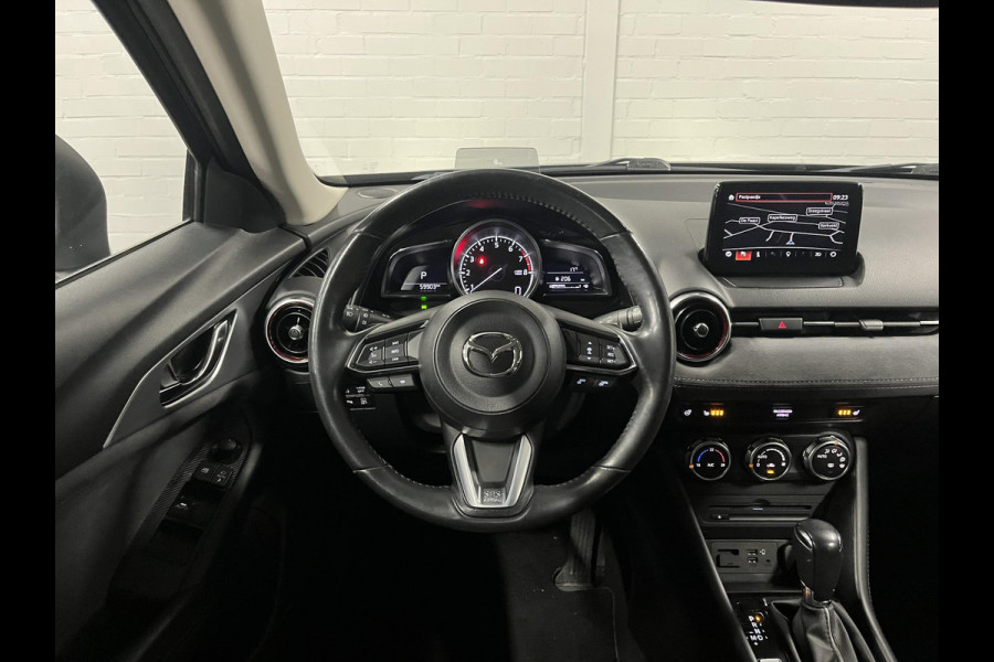 Mazda CX-3 2.0 SkyActiv-G 120 GT-M Trekhaak | Adapt. Cruise | Achteruitrij camera | Stuur-/stoelverwarming | Memory | Carplay | Leder