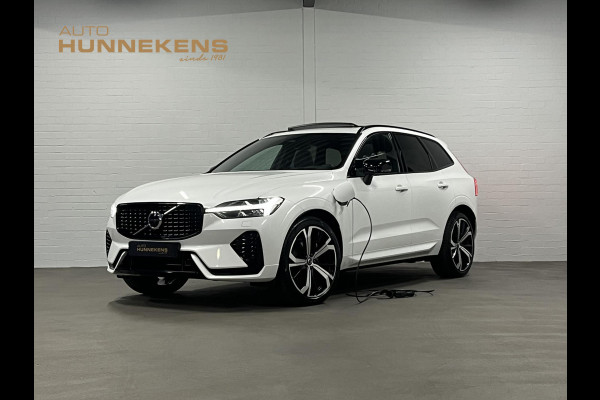 Volvo XC60 2.0 T6 Plug-in hybrid AWD R-Design Luchtvering | Trekhaak | Open dak | Adapt. cruise | Stuur-/stoelverwarming | Memory | Achteruitrij camera | Carplay