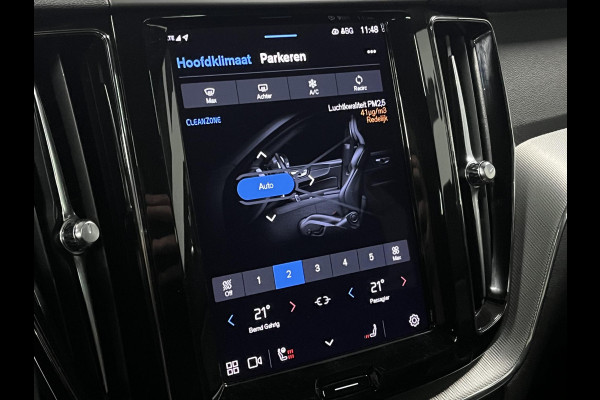 Volvo XC60 2.0 T6 Plug-in hybrid AWD R-Design Luchtvering | Trekhaak | Open dak | Adapt. cruise | Stuur-/stoelverwarming | Memory | Achteruitrij camera | Carplay