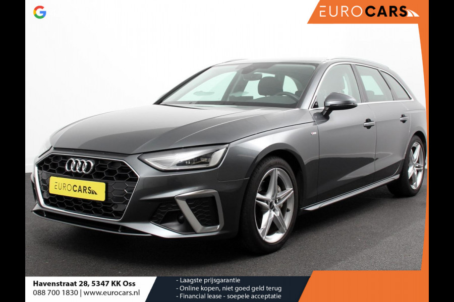 Audi A4 Avant 40 TFSI 205pk S-Tronic S-Line | Climate control | Adaptive cruise control | Navigatie | Parkeersensoren | Stoelverwarming | Elektrische achterklep | Apple Carplay/ Android Auto