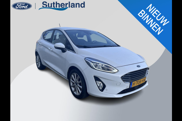 Ford Fiesta 1.0 EcoBoost Titanium 95pk | Winterpack | Adaptieve Cruise controle | Achteruitrijcamera | SYNC 3 Navigatie | Apple Carplay/Android Auto