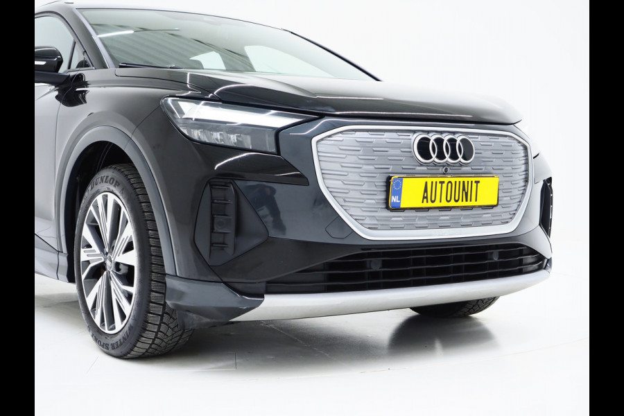 Audi Q4 e-tron 40 Edition 82 kWh | Stoelverwarming | Cruise | Climate | Carplay | Zwarte Hemel | DAB | PDC