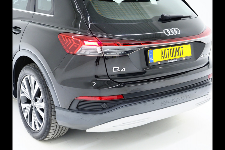 Audi Q4 e-tron 40 Edition 82 kWh | Stoelverwarming | Cruise | Climate | Carplay | Zwarte Hemel | DAB | PDC