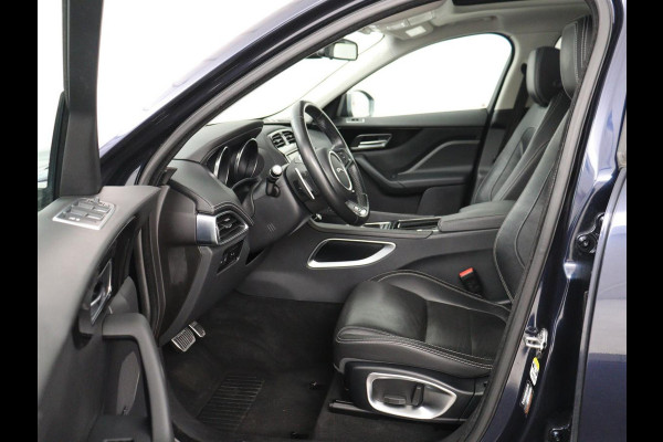 Jaguar F-Pace 2.0 R-Sport AWD 25t | Panoramadak | Leder | Stoelverwarming | Bi-Xenon | Camera | Navigatie | 20'' | Meridian Surround | Bluetooth | Cruise control | Parkeerhulp | Climate control