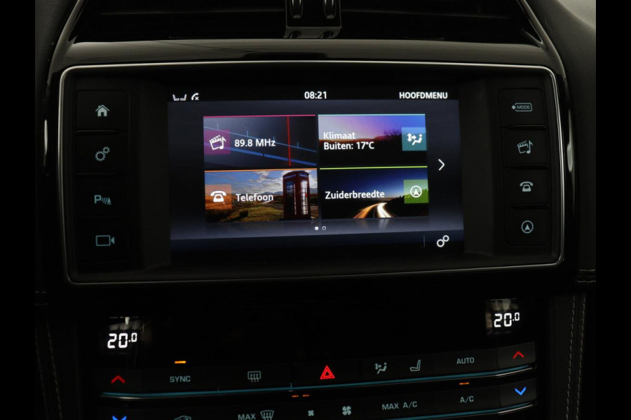 Jaguar F-Pace 2.0 R-Sport AWD 25t | Panoramadak | Leder | Stoelverwarming | Bi-Xenon | Camera | Navigatie | 20'' | Meridian Surround | Bluetooth | Cruise control | Parkeerhulp | Climate control