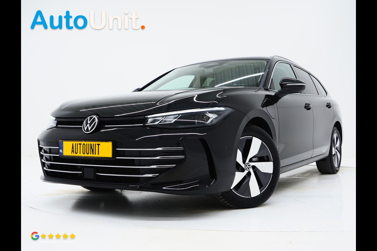 Volkswagen Passat Variant 1.5 eHybrid 204PK | Leder/Alcantara | Massage | Trekhaak | HUD | Camera | Adaptive Cruise | Sfeerlicht | Carplay