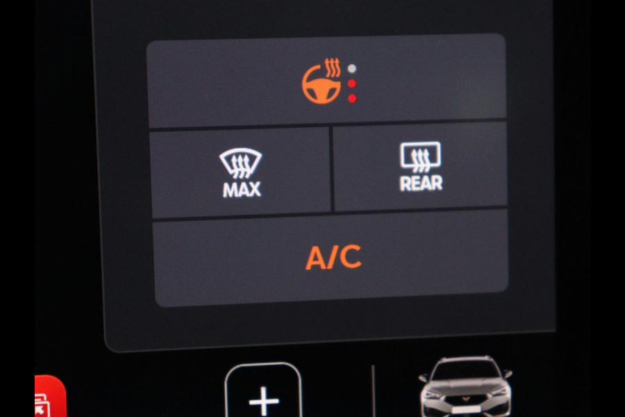 CUPRA Leon 1.4 eHybrid VZ | 245pk | Stoelverwarming | Carplay | Sfeerverlichting | Adaptive cruise | Navigatie | Full LED | Half leder | Stuurverwarming | Camera | Full LED | Keyless | PHEV | Plug In