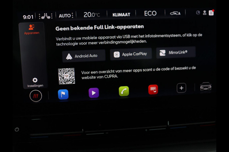 CUPRA Leon 1.4 eHybrid VZ | 245pk | Stoelverwarming | Carplay | Sfeerverlichting | Adaptive cruise | Navigatie | Full LED | Half leder | Stuurverwarming | Camera | Full LED | Keyless | PHEV | Plug In