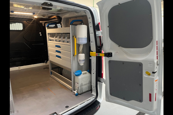 Ford Transit Custom Servicewagen L1H1 300 2.0 TDCI euro6 Trend, Sortimo inrichting, Omvormer V230, Standkachel, RIJKLAARPRIJS!
