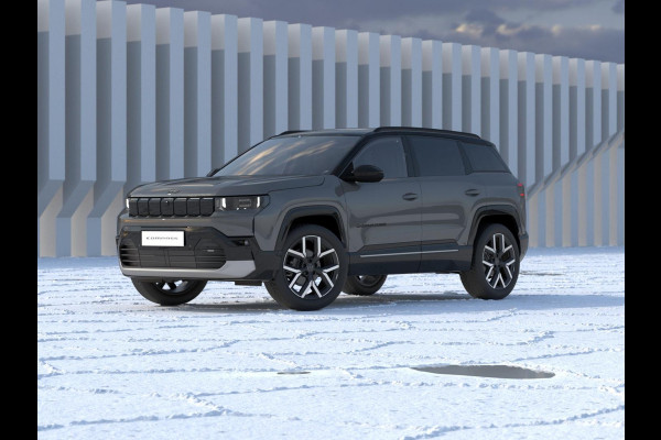 Jeep Compass First Edition 74 kWh | Uit voorraad leverbaar !| Adapt. Cruise | Camera | Carplay | 20" | Elektr. A-Klep | Navi | Winter Pack | Schuif/Kanteldak | Premium Pack | Conv. Pack | Warmtepomp