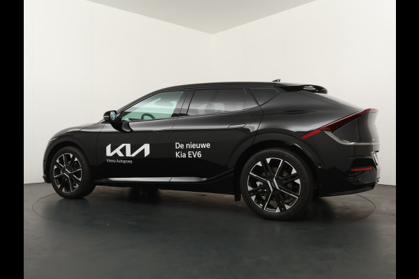 Kia Ev6 GT-Line Business Edition 84 kWh - Stoelverwarming/Ventilatie - GT-Line Design - Led Matrix koplampen - Elektrisch verstelbare voorstoelen met geheugen - Elektrische achterklep - Draadloos Apple Carplay/Android Auto - Fabrieksgarantie tot 10-2033