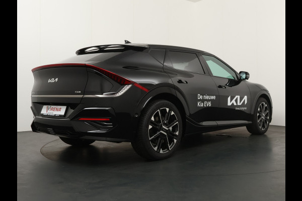 Kia Ev6 GT-Line Business Edition 84 kWh - Stoelverwarming/Ventilatie - GT-Line Design - Led Matrix koplampen - Elektrisch verstelbare voorstoelen met geheugen - Elektrische achterklep - Draadloos Apple Carplay/Android Auto - Fabrieksgarantie tot 10-2033