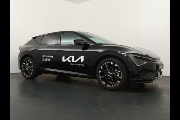 Kia Ev6 GT-Line Business Edition 84 kWh - Stoelverwarming/Ventilatie - GT-Line Design - Led Matrix koplampen - Elektrisch verstelbare voorstoelen met geheugen - Elektrische achterklep - Draadloos Apple Carplay/Android Auto - Fabrieksgarantie tot 10-2033
