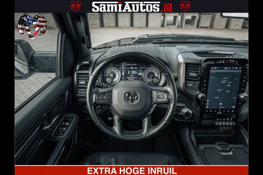 Dodge Ram 1500 LIMITED SPORT | 5.7 V8 HEMI 402PK | MEEST VOLLE LIMITED | PRACHTIGE KLEUR GRANITE CRYSTAL PEARL | CREW CAB | DUBBELE CABINE DC 5 PERSOONS | CREW CAB 5 PERSOONS | DUBBELE CABINE DC | MEEST ROYALE EN COMFORTABELE BEDRIJFSAUTO | HEAD-UP | LUCHTVERING | RONDOM CAMERA | MWK KLEP | PANORAMA DAK |