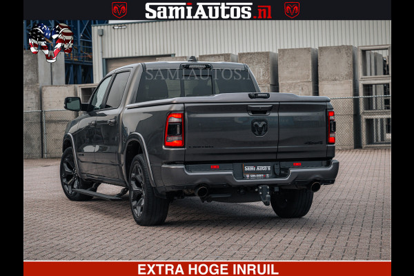 Dodge Ram 1500 LIMITED SPORT | 5.7 V8 HEMI 402PK | MEEST VOLLE LIMITED | PRACHTIGE KLEUR GRANITE CRYSTAL PEARL | CREW CAB | DUBBELE CABINE DC 5 PERSOONS | CREW CAB 5 PERSOONS | DUBBELE CABINE DC | MEEST ROYALE EN COMFORTABELE BEDRIJFSAUTO | HEAD-UP | LUCHTVERING | RONDOM CAMERA | MWK KLEP | PANORAMA DAK |