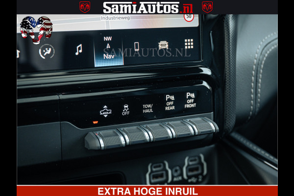 Dodge Ram 1500 LIMITED SPORT | 5.7 V8 HEMI 402PK | MEEST VOLLE LIMITED | PRACHTIGE KLEUR GRANITE CRYSTAL PEARL | CREW CAB | DUBBELE CABINE DC 5 PERSOONS | CREW CAB 5 PERSOONS | DUBBELE CABINE DC | MEEST ROYALE EN COMFORTABELE BEDRIJFSAUTO | HEAD-UP | LUCHTVERING | RONDOM CAMERA | MWK KLEP | PANORAMA DAK |