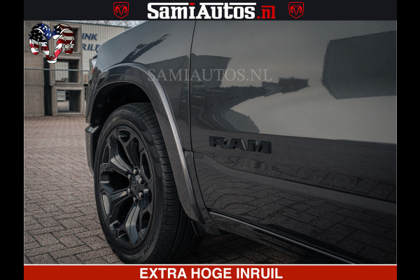 Dodge Ram 1500 LIMITED SPORT | 5.7 V8 HEMI 402PK | MEEST VOLLE LIMITED | PRACHTIGE KLEUR GRANITE CRYSTAL PEARL | CREW CAB | DUBBELE CABINE DC 5 PERSOONS | CREW CAB 5 PERSOONS | DUBBELE CABINE DC | MEEST ROYALE EN COMFORTABELE BEDRIJFSAUTO | HEAD-UP | LUCHTVERING | RONDOM CAMERA | MWK KLEP | PANORAMA DAK |