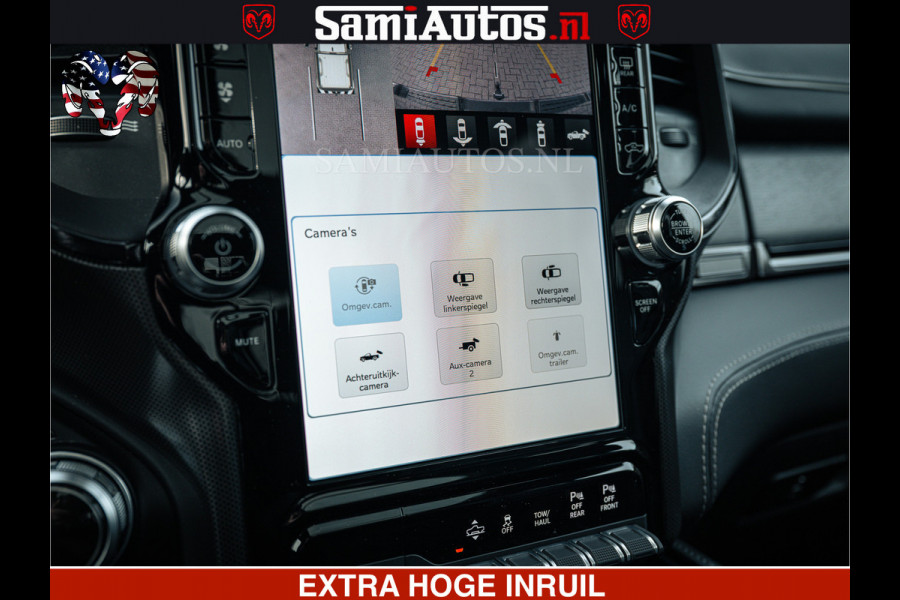 Dodge Ram 1500 LIMITED SPORT | 5.7 V8 HEMI 402PK | MEEST VOLLE LIMITED | PRACHTIGE KLEUR GRANITE CRYSTAL PEARL | CREW CAB | DUBBELE CABINE DC 5 PERSOONS | CREW CAB 5 PERSOONS | DUBBELE CABINE DC | MEEST ROYALE EN COMFORTABELE BEDRIJFSAUTO | HEAD-UP | LUCHTVERING | RONDOM CAMERA | MWK KLEP | PANORAMA DAK |
