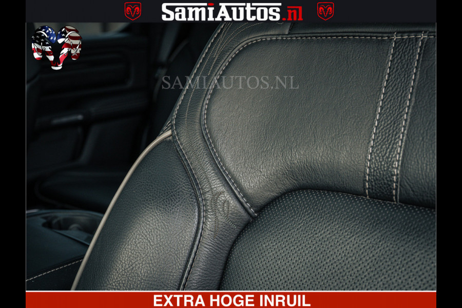 Dodge Ram 1500 LIMITED SPORT | 5.7 V8 HEMI 402PK | MEEST VOLLE LIMITED | PRACHTIGE KLEUR GRANITE CRYSTAL PEARL | CREW CAB | DUBBELE CABINE DC 5 PERSOONS | CREW CAB 5 PERSOONS | DUBBELE CABINE DC | MEEST ROYALE EN COMFORTABELE BEDRIJFSAUTO | HEAD-UP | LUCHTVERING | RONDOM CAMERA | MWK KLEP | PANORAMA DAK |