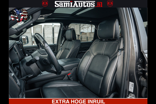 Dodge Ram 1500 LIMITED SPORT | 5.7 V8 HEMI 402PK | MEEST VOLLE LIMITED | PRACHTIGE KLEUR GRANITE CRYSTAL PEARL | CREW CAB | DUBBELE CABINE DC 5 PERSOONS | CREW CAB 5 PERSOONS | DUBBELE CABINE DC | MEEST ROYALE EN COMFORTABELE BEDRIJFSAUTO | HEAD-UP | LUCHTVERING | RONDOM CAMERA | MWK KLEP | PANORAMA DAK |