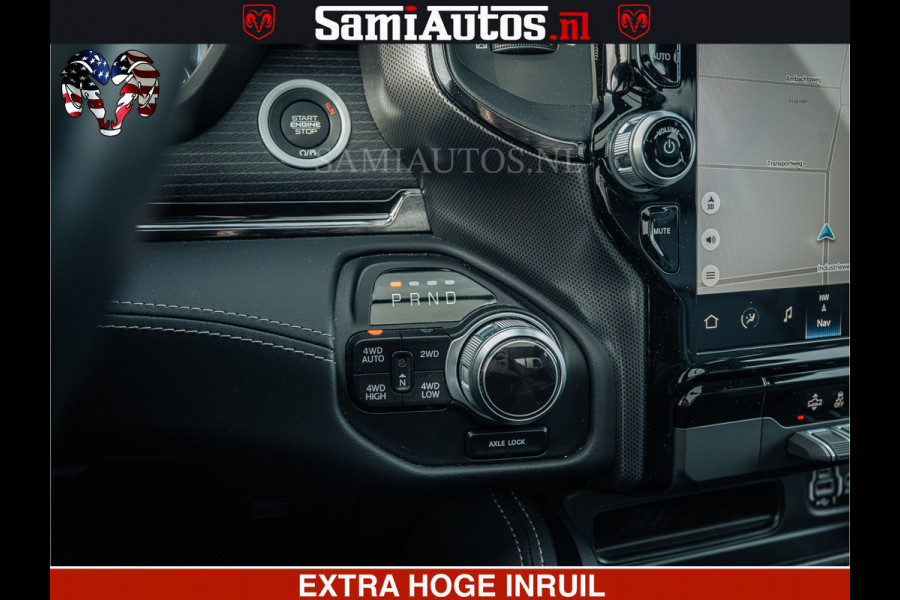 Dodge Ram 1500 LIMITED SPORT | 5.7 V8 HEMI 402PK | MEEST VOLLE LIMITED | PRACHTIGE KLEUR GRANITE CRYSTAL PEARL | CREW CAB | DUBBELE CABINE DC 5 PERSOONS | CREW CAB 5 PERSOONS | DUBBELE CABINE DC | MEEST ROYALE EN COMFORTABELE BEDRIJFSAUTO | HEAD-UP | LUCHTVERING | RONDOM CAMERA | MWK KLEP | PANORAMA DAK |
