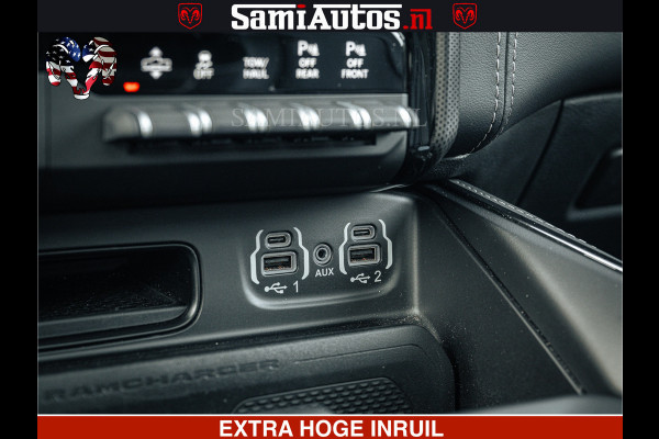 Dodge Ram 1500 LIMITED SPORT | 5.7 V8 HEMI 402PK | MEEST VOLLE LIMITED | PRACHTIGE KLEUR GRANITE CRYSTAL PEARL | CREW CAB | DUBBELE CABINE DC 5 PERSOONS | CREW CAB 5 PERSOONS | DUBBELE CABINE DC | MEEST ROYALE EN COMFORTABELE BEDRIJFSAUTO | HEAD-UP | LUCHTVERING | RONDOM CAMERA | MWK KLEP | PANORAMA DAK |