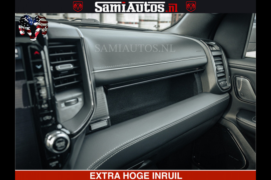 Dodge Ram 1500 LIMITED SPORT | 5.7 V8 HEMI 402PK | MEEST VOLLE LIMITED | PRACHTIGE KLEUR GRANITE CRYSTAL PEARL | CREW CAB | DUBBELE CABINE DC 5 PERSOONS | CREW CAB 5 PERSOONS | DUBBELE CABINE DC | MEEST ROYALE EN COMFORTABELE BEDRIJFSAUTO | HEAD-UP | LUCHTVERING | RONDOM CAMERA | MWK KLEP | PANORAMA DAK |
