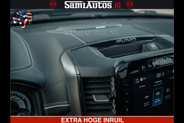 Dodge Ram 1500 LIMITED SPORT | 5.7 V8 HEMI 402PK | MEEST VOLLE LIMITED | PRACHTIGE KLEUR GRANITE CRYSTAL PEARL | CREW CAB | DUBBELE CABINE DC 5 PERSOONS | CREW CAB 5 PERSOONS | DUBBELE CABINE DC | MEEST ROYALE EN COMFORTABELE BEDRIJFSAUTO | HEAD-UP | LUCHTVERING | RONDOM CAMERA | MWK KLEP | PANORAMA DAK |
