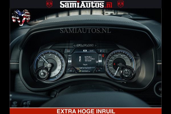 Dodge Ram 1500 LIMITED SPORT | 5.7 V8 HEMI 402PK | MEEST VOLLE LIMITED | PRACHTIGE KLEUR GRANITE CRYSTAL PEARL | CREW CAB | DUBBELE CABINE DC 5 PERSOONS | CREW CAB 5 PERSOONS | DUBBELE CABINE DC | MEEST ROYALE EN COMFORTABELE BEDRIJFSAUTO | HEAD-UP | LUCHTVERING | RONDOM CAMERA | MWK KLEP | PANORAMA DAK |