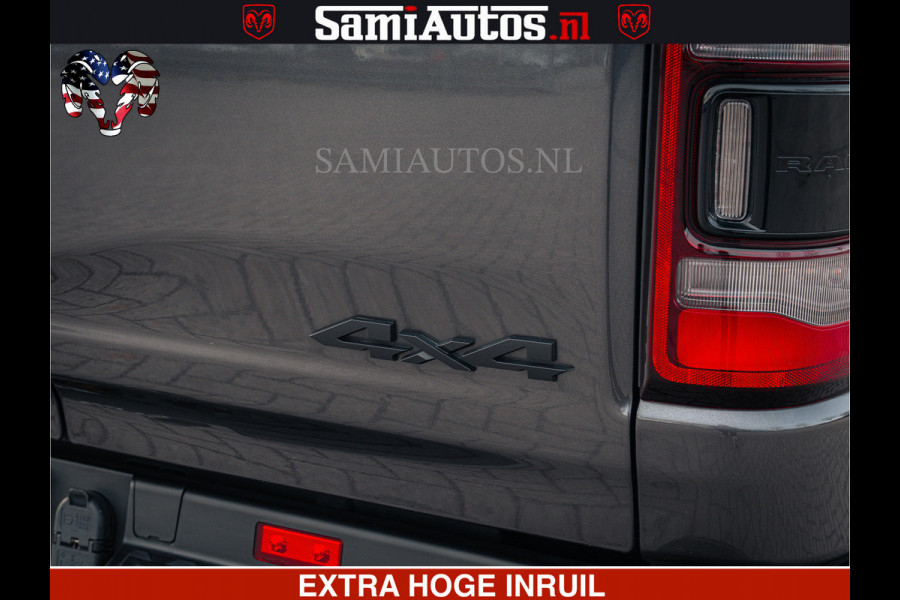 Dodge Ram 1500 LIMITED SPORT | 5.7 V8 HEMI 402PK | MEEST VOLLE LIMITED | PRACHTIGE KLEUR GRANITE CRYSTAL PEARL | CREW CAB | DUBBELE CABINE DC 5 PERSOONS | CREW CAB 5 PERSOONS | DUBBELE CABINE DC | MEEST ROYALE EN COMFORTABELE BEDRIJFSAUTO | HEAD-UP | LUCHTVERING | RONDOM CAMERA | MWK KLEP | PANORAMA DAK |