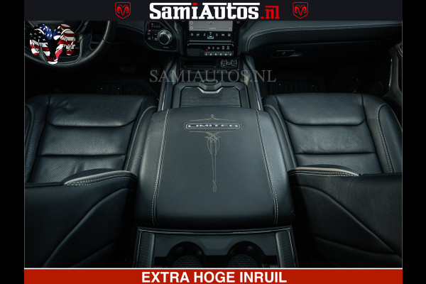 Dodge Ram 1500 LIMITED SPORT | 5.7 V8 HEMI 402PK | MEEST VOLLE LIMITED | PRACHTIGE KLEUR GRANITE CRYSTAL PEARL | CREW CAB | DUBBELE CABINE DC 5 PERSOONS | CREW CAB 5 PERSOONS | DUBBELE CABINE DC | MEEST ROYALE EN COMFORTABELE BEDRIJFSAUTO | HEAD-UP | LUCHTVERING | RONDOM CAMERA | MWK KLEP | PANORAMA DAK |