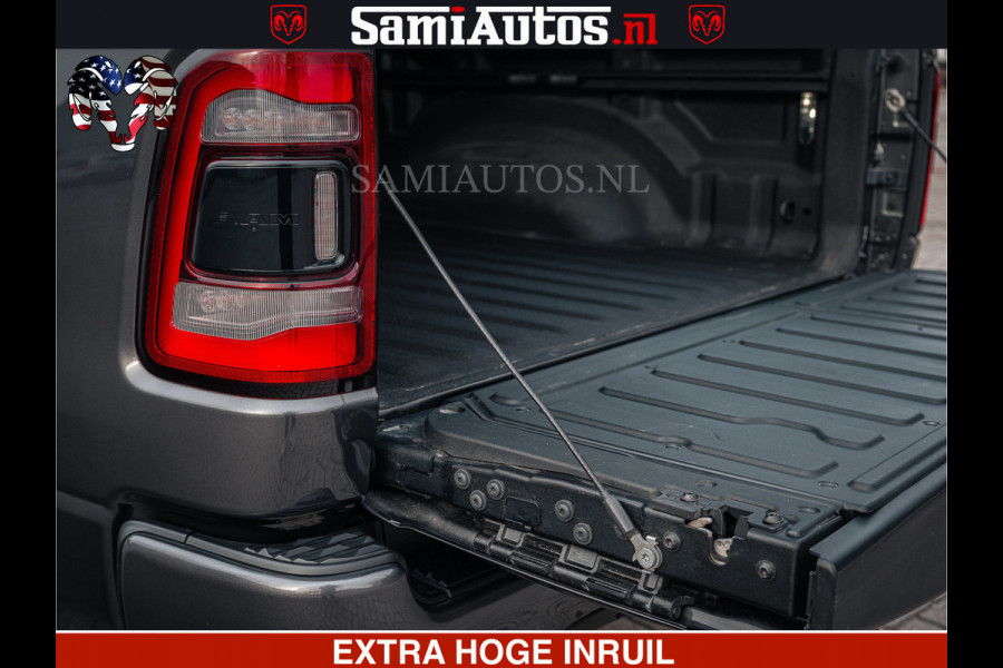 Dodge Ram 1500 LIMITED SPORT | 5.7 V8 HEMI 402PK | MEEST VOLLE LIMITED | PRACHTIGE KLEUR GRANITE CRYSTAL PEARL | CREW CAB | DUBBELE CABINE DC 5 PERSOONS | CREW CAB 5 PERSOONS | DUBBELE CABINE DC | MEEST ROYALE EN COMFORTABELE BEDRIJFSAUTO | HEAD-UP | LUCHTVERING | RONDOM CAMERA | MWK KLEP | PANORAMA DAK |